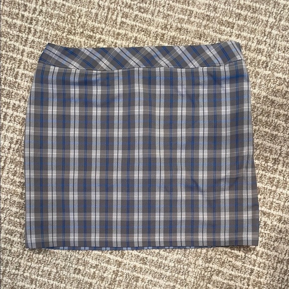 Under Armour Blue Mini Athletic Skirt Sz 6 - Picture 3 of 4